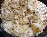 味付け不要！ツナ缶となめ茸の炊き込みご飯作り方2写真
