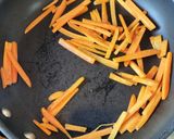 塩味にんじんナムル（キンパ用）作り方2写真