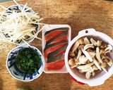シャケとキノコのホイル焼き作り方1写真