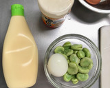 そら豆と卵のマヨ和え作り方1写真