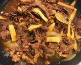 エリンギ入り美味しい牛丼 *☻*作り方4写真
