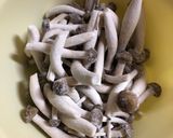 しめじとひき肉の炒め作り方2写真