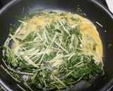 簡単！水菜のゴマ炒め作り方3写真