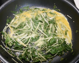 簡単！水菜のゴマ炒め作り方3写真