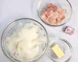 簡単☘️大根とベーコンのひら②スープ作り方1写真