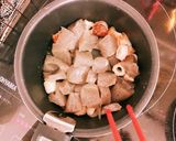 包丁いらず!こんにゃくとちくわの炒め和え作り方4写真