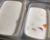 タッパー製の牛乳寒天作り方8写真