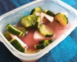 市販のすしの素de野菜は浅漬け作り方3写真