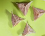 三角が可愛い☆チキンライスの三角揚げ作り方6写真