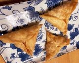 三角が可愛い☆チキンライスの三角揚げ作り方9写真