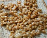 コクうま納豆チーズマヨトースト作り方2写真