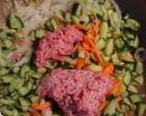 ひき肉ときゅうりのふりかけ作り方4写真