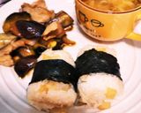 炒め大根とワサビのおにぎり作り方2写真
