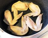 下茹ででヘルシー♬パリッと手羽先作り方3写真