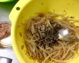 水菜ともやしのサラダ作り方2写真