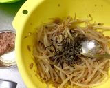 水菜ともやしのサラダ作り方2写真
