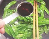 絹さやの卵とじ作り方4写真