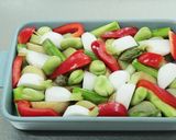 グリル野菜のレモン味噌ディップ添え作り方2写真