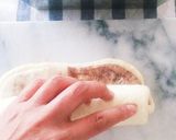 パウンド型で♡ココアの うずまき食パン♡作り方17写真