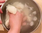 5分で完成！黒みつときな粉で♡みるくもち作り方3写真