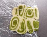 栄養満点☆青汁入りうずまきクッキー。作り方7写真