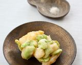 ホクホク♪【そら豆と海老のかき揚げ】作り方8写真