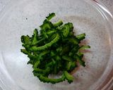 ゴーヤで肴作り方3写真