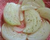 レンジで簡単昼食；新たまねぎ・ハーブ味作り方5写真