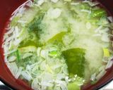 シンプル♪わかめの味噌汁作り方12写真