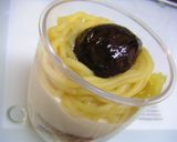 モンブランチーズケーキ作り方5写真