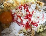 冷蔵庫の残り物で本格☆お好み焼き作り方1写真