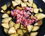 ナスのミートソースチーズ焼き作り方2写真