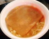ペヤングの茹で汁で赤いきつね作り方3写真