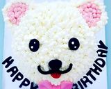 お誕生日ベアーケーキ作り方15写真