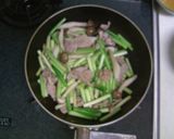 行者にんにくと豚の炒め物作り方2写真