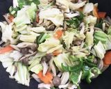 鮭と野菜の味噌バター炒め作り方5写真