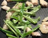 超簡単 鶏胸肉とピーマンの炒め作り方7写真