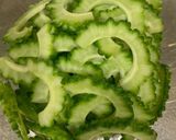 ピタミンBC★ゴーヤと豚肉の辛子高菜炒め作り方1写真