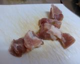 鶏肉とセロリとピーマンの塩炒め作り方1写真