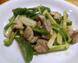 鶏肉とセロリとピーマンの塩炒め作り方6写真
