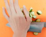 和えるだけ♪夏のサッパリ付け合わせサラダ作り方1写真