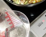 市販の麻婆豆腐にナス、豚バラネギ追加で♪作り方4写真