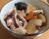 やりいかと野菜の煮物作り方8写真