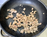 ピリ旨おかず♪厚揚げと葱の簡単肉みそ炒め作り方4写真