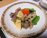 作り置き☆牛すじと根菜の味噌煮作り方7写真