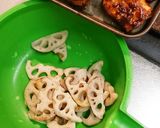 鶏蓮根醤油こうじ炒め作り方9写真