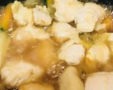 鶏肉の肉じゃが風あまから生姜煮込み作り方2写真