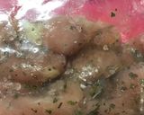 鶏胸肉でバジルとにんにくのチキンカツ♡作り方2写真