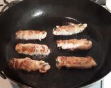 長芋の梅しそ豚肉巻き作り方3写真
