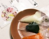 ハーフバースデー おかゆのライオンケーキ作り方3写真